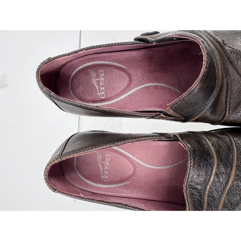 Dansko Aimee Shoes Size 37/US‎ 7 Slip On Wedge Pumps Comfortable Durable Sole.